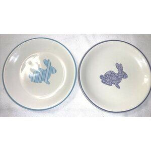Holiday Home Easter Bunny Dessert Plates